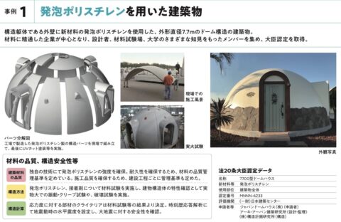【ドームの謎 Vol.3】 ドームハウスって、行政機関に通用する建物なの？